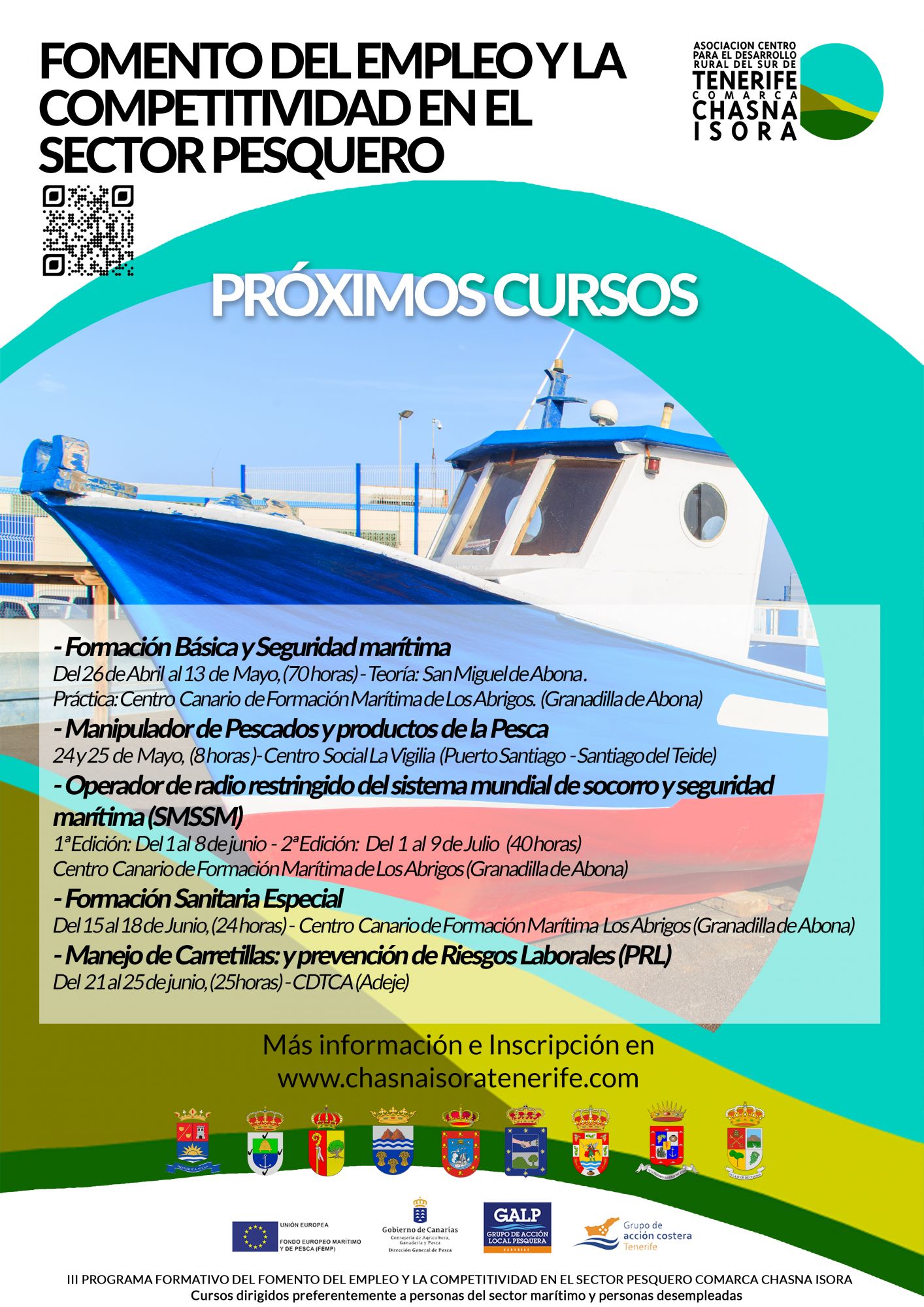 III PROGRAMA FORMATIVO DE FOMENTO DEL EMPLEO Y LA COMPETITIVIDAD EN EL SECTOR PESQUERO, COMARCA CHASNA ISORA